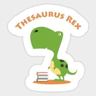 Thesauraus Rex Sticker